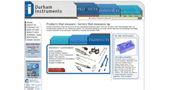 Desktop Screenshot of durhaminstruments.com